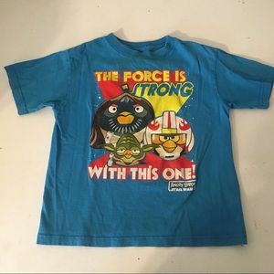5 for $10 Boys Space Angry Birds Shirt